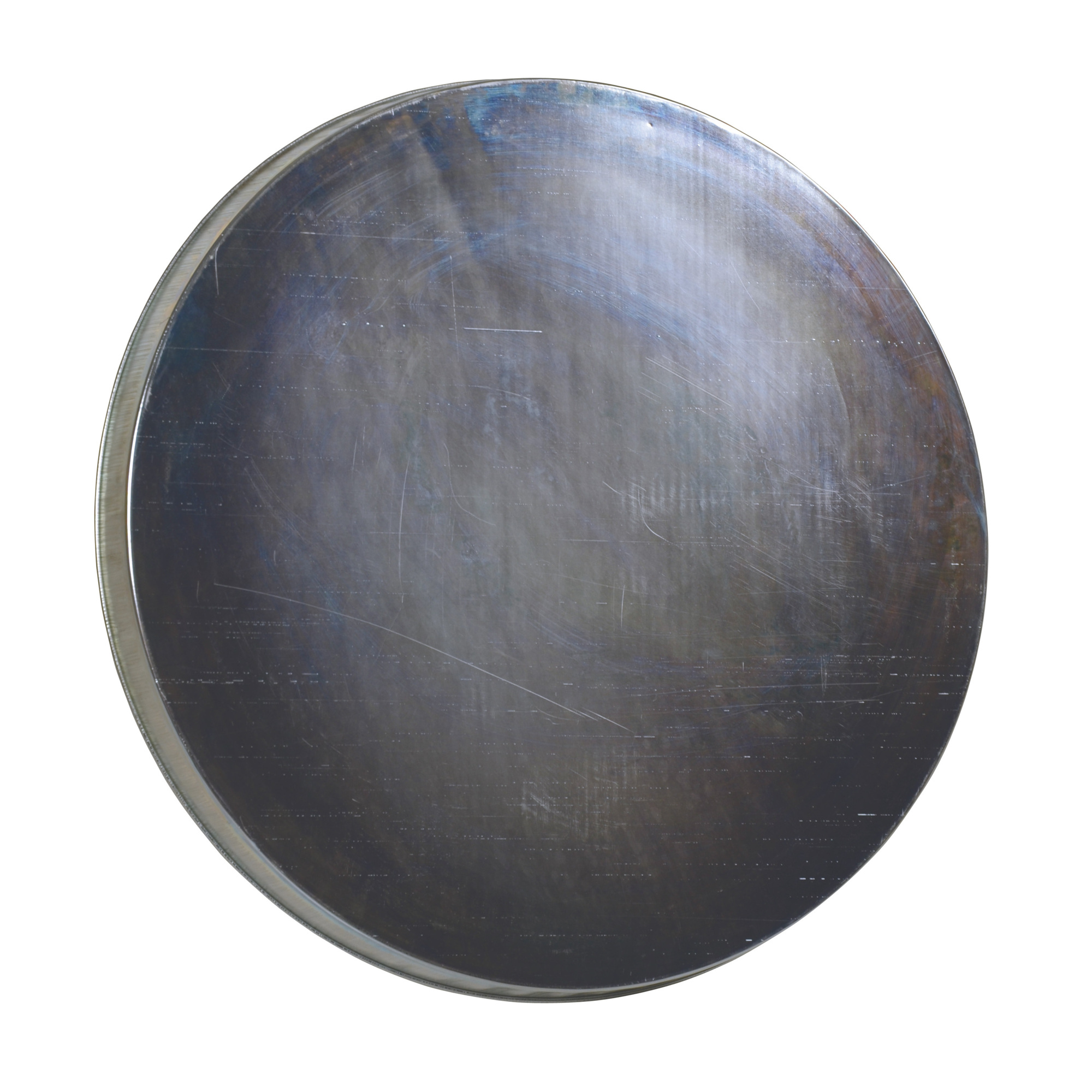 Vestil Galvanized Steel Open Head Drum Cover - 25in. Diameter, Model# DC-245